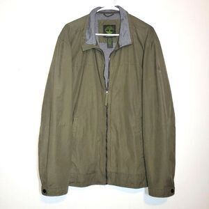 Timberland Men's Olive Green Zip Jacket XL